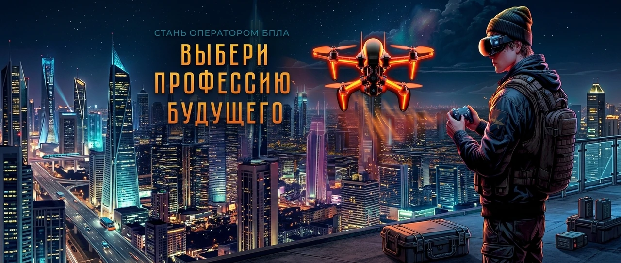 Стань оператором БПЛА — выбери профессию будущего